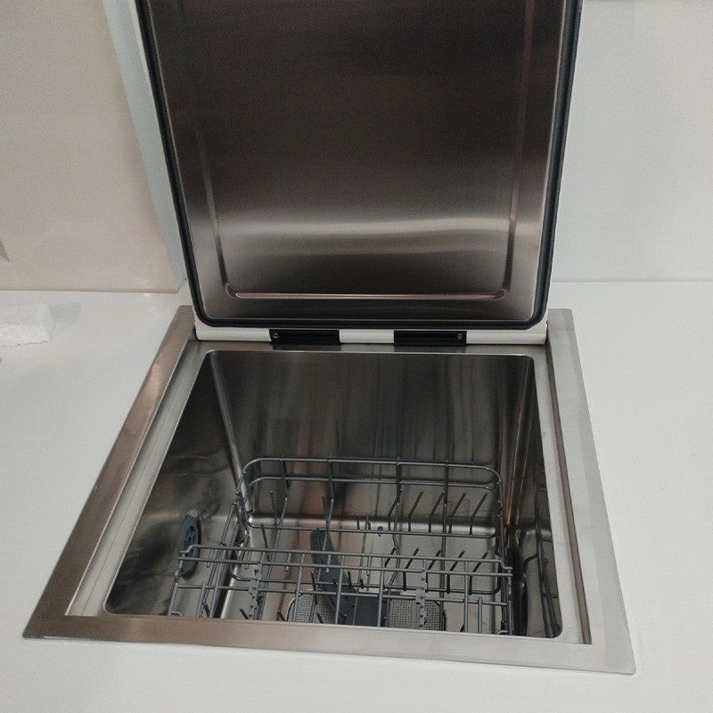 Available Fully Automatic Countertop Home Stainless Steel Dishwashers 9Sets Capacity Smart Control Electric