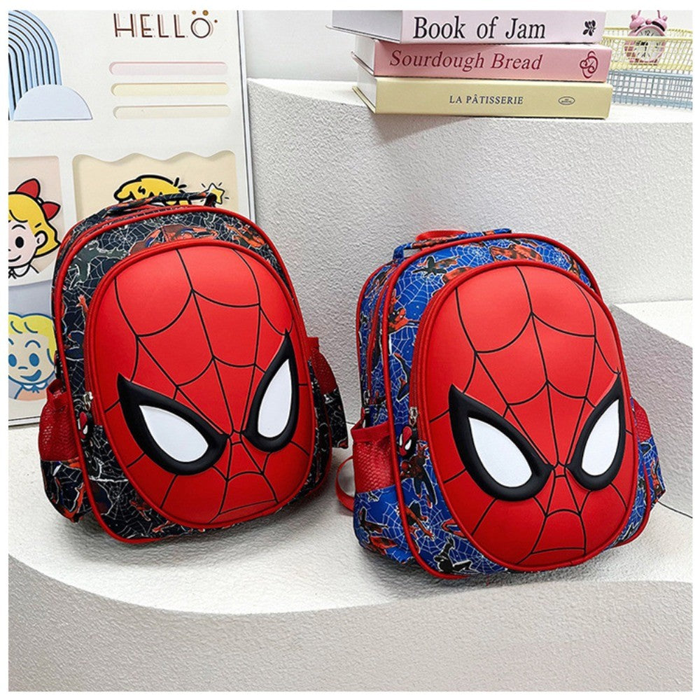 Mochila Infantil Escolar Homem-Aranha da Marvel, Bonita, Leve, Ergonômica, para Meninos e Meninas do Jardim de Infância