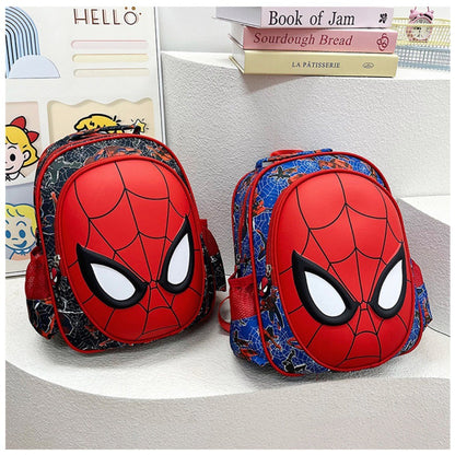 Mochila Infantil Escolar Homem-Aranha da Marvel, Bonita, Leve, Ergonômica, para Meninos e Meninas do Jardim de Infância