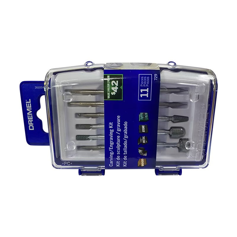 Kit de Corte Dremel EZ Lock Cortador de Plástico 476 Mandril 402 Cortador Fino 409 para Ferramenta Elétrica de Esmerilhamento EZ688-01 / 686
