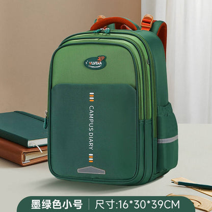 Mochila escolar estilo casual simples coreano para meninas, mochila para crianças do ensino fundamental e médio, bolsa para idades de 6 a 12 anos