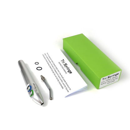 Seringa odontológica de três vias, seringa de ar e água de 5 furos, peça de mão de jato triplo, bicos de aço inoxidável para autoclave