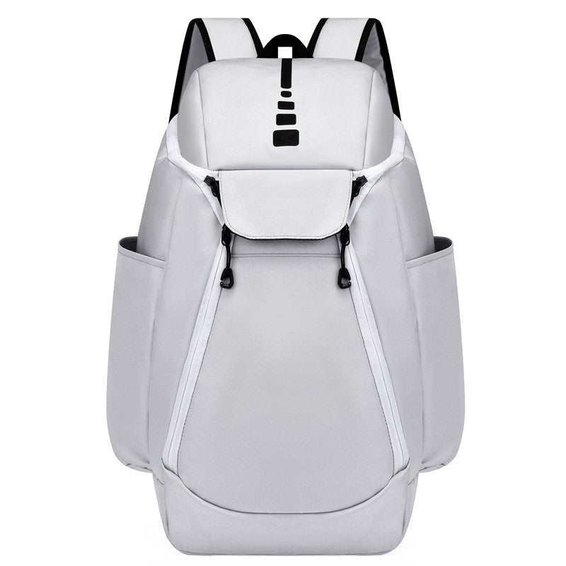 Mochila de basquete de grande capacidade com logotipo personalizado, bolsa de treinamento multifuncional para atividades ao ar livre com número impresso, bolsa esportiva de basquete e futebol