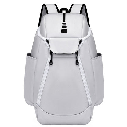 Mochila de basquete de grande capacidade com logotipo personalizado, bolsa de treinamento multifuncional para atividades ao ar livre com número impresso, bolsa esportiva de basquete e futebol