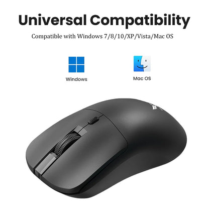 Mouse sem fio 2.4G Mouse Gamer Mouse Ergonômico 800-1200-1600 DPI Mouse Óptico de Escritório para PC Laptop Macbook Pro Windows