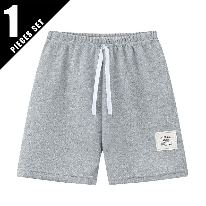 1/3 Pcs Children's Basic Joker Shorts Boy Leisure Sports Tether Pants Girl Fashion Comfortable Multicolor Combination Hot Pants