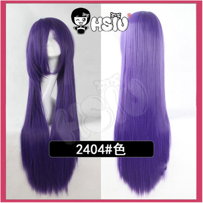 ?HSIU Brand? 80cm Cosplay wig Long 22 color Wig Heat Resistant Synthetic Hair Anime Party wig Fiber synthetic wig+Free wig cap