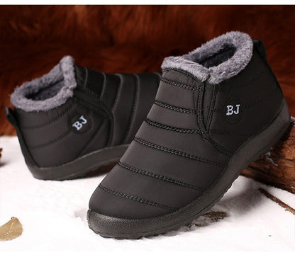 Men Boots 2025 Winter Shoes For Men Waterproof Snow Boots Winter Botas Hombre Warm Fur Ankle Boots Mens Botines