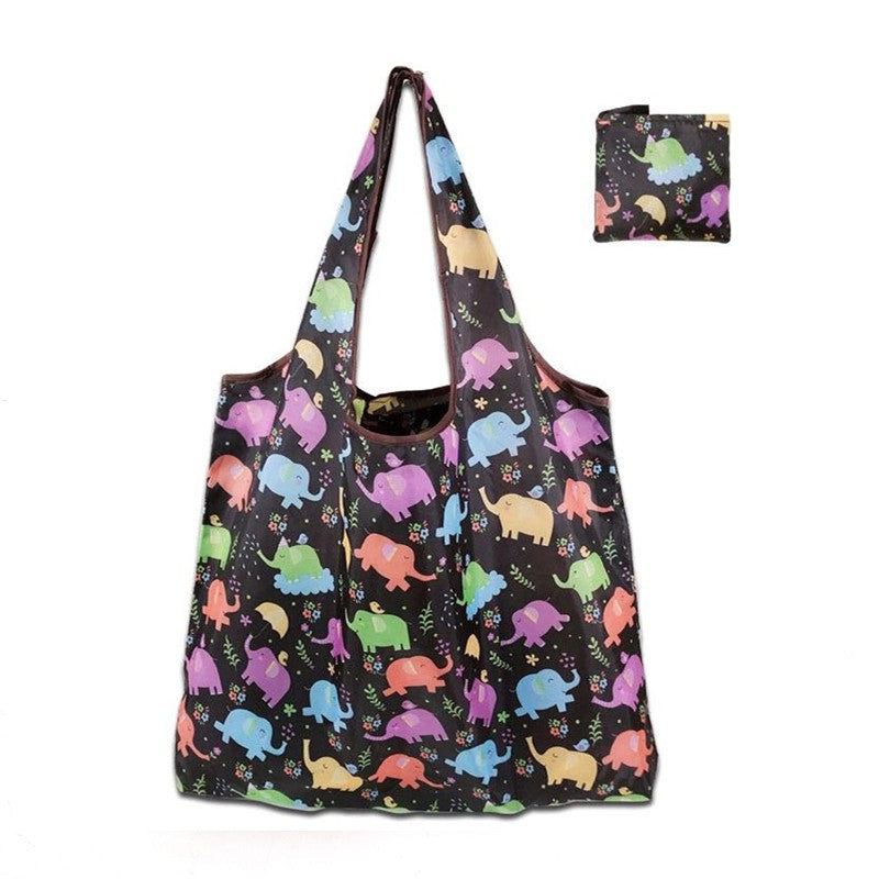 Reusable Shopping Large Bag Foldable Eco Tote With Pouch For Grocery Gym Office Supplies Beach Gear School Toys Storage Bags