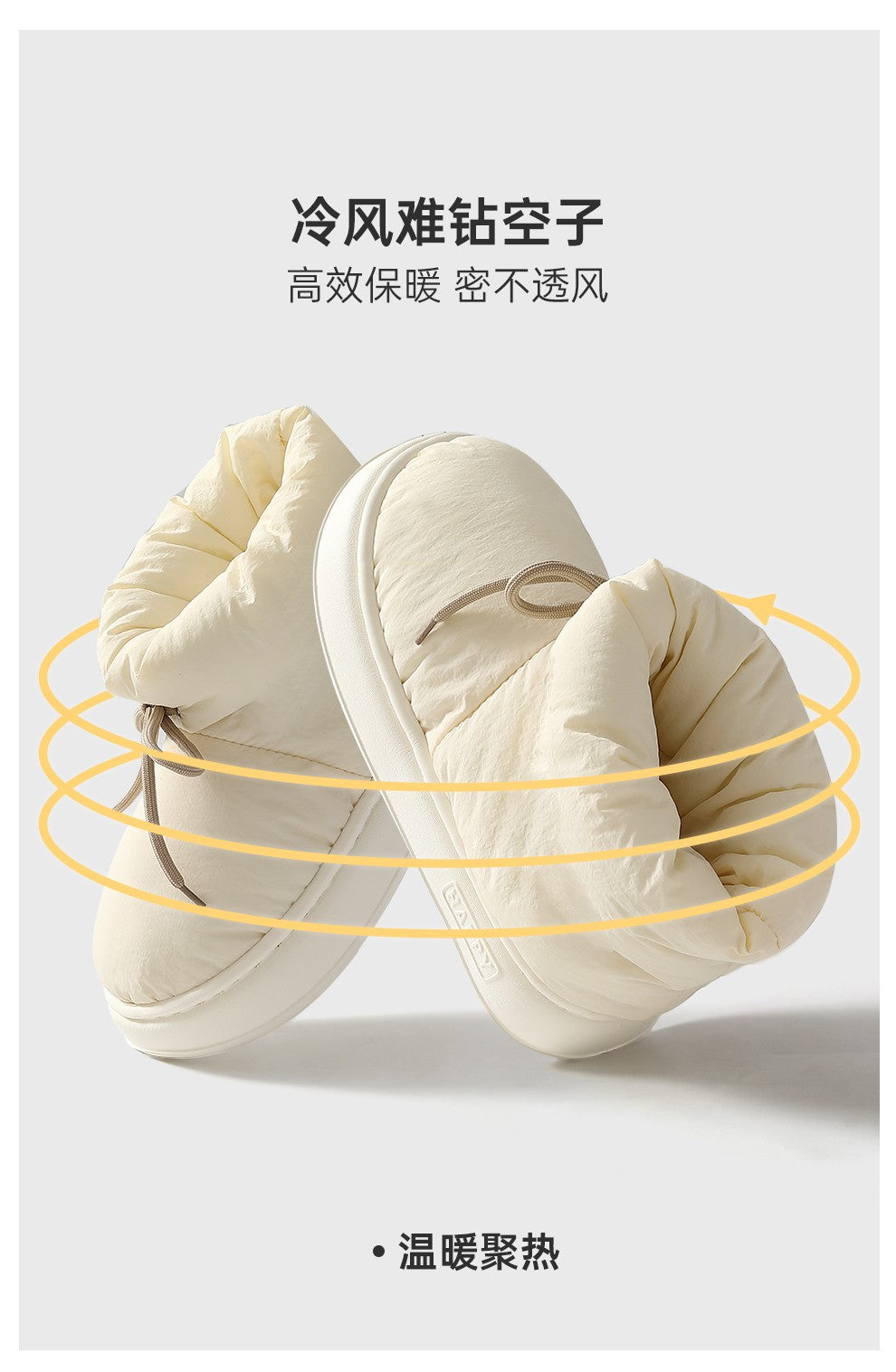 Winter Warm Thick Furry Women Ankle Boots Indoor Lace-up Plush Slippers Ladies Men Home Cotton Shoes