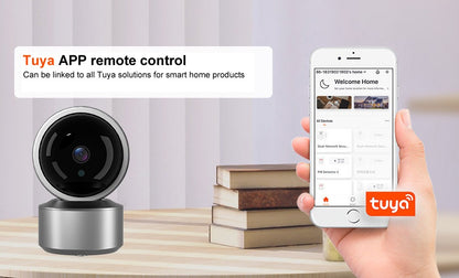 New Tuya IP Camera 5MP Wifi Video Surveillance Cameras HD Night VIsion Two Way Audio Auto Tracking Cloud Smart Home Camera