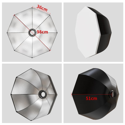 135W Fotografia LED Vídeo Luz Diurna Equilibrada Lâmpada Solar Bowens Softbox Para Iluminação Softbox Retrato Flash Acessório de Estúdio