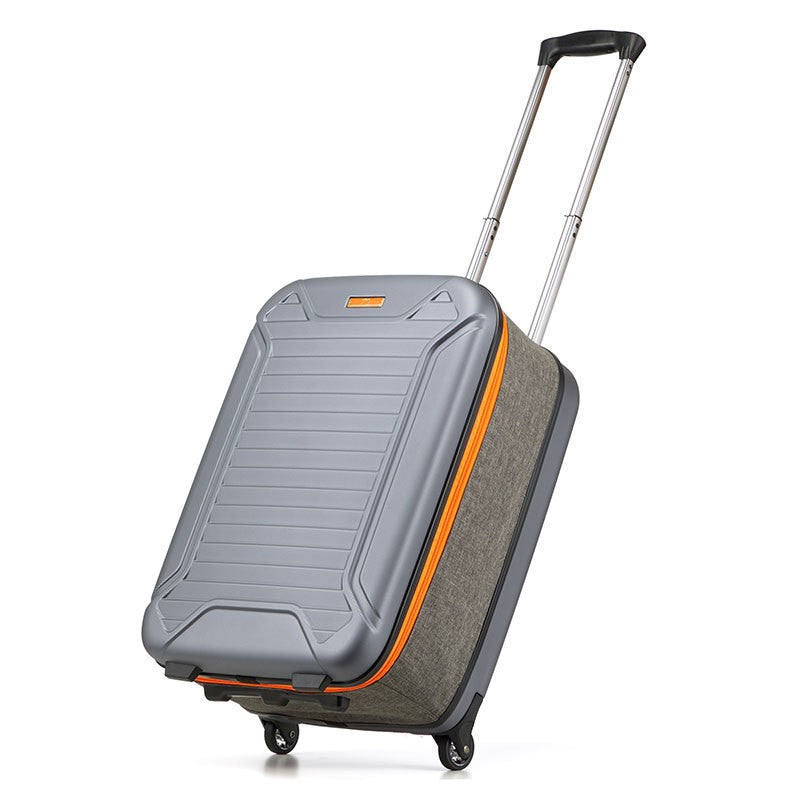 Nova mala de viagem dobrável, design multifuncional de 20 polegadas, para embarque e negócios, com senha
