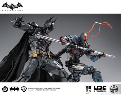 In Stock 1/12 Upfinegures Lpzz Deathstroke Arkham Knight Game Peripherals DC002 Anime Action Figure Model Toy Collectibles Gift