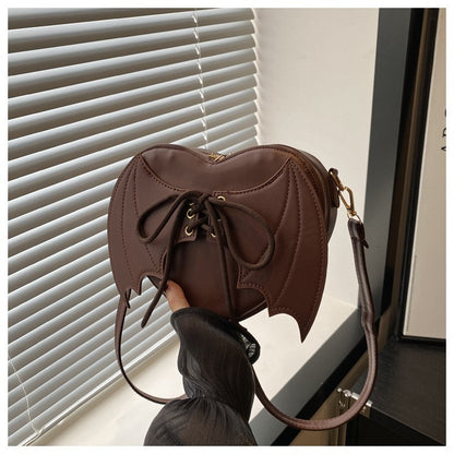 New trendy and personalized wing shoulder bag, versatile ins crossbody shaped bag New trendy and personalized wing shoulder bag,