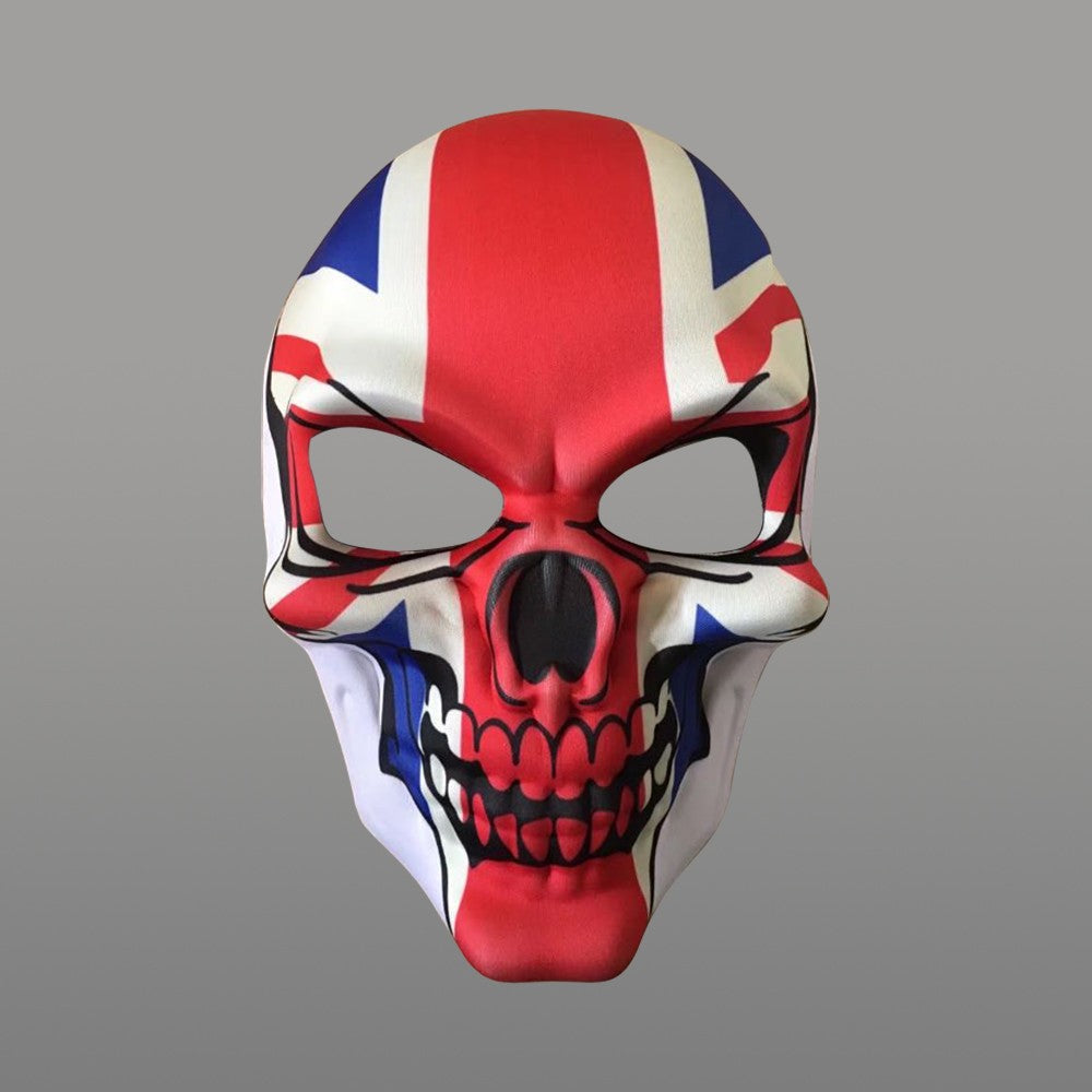 2023 Masks Mexican Day of The Dead Skull Mask Cosplay Halloween Skeletons Print Masks Dress Up Purim Party Costume Prop