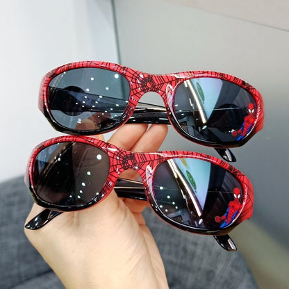 Marvel The Avengers Spiderman Peripheral Movies Creative Cartoon Personality Student Summer UV Shade Sunglasses Holiday Gifts