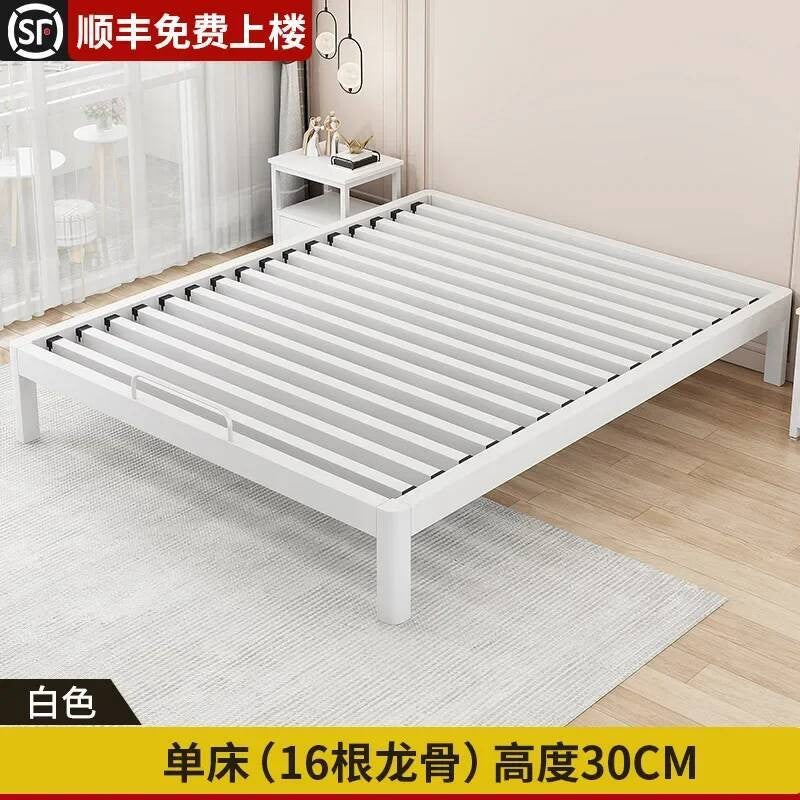 Bedroom Minimalist Bed Frame King Size Metal Hotel Double Bed Frame Modern Lounge Cama Matrimonio Multifuncional Furniture