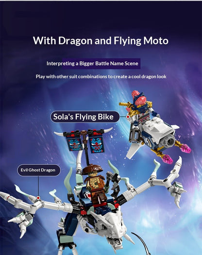 Blocos de Montar LEGO Montam Ninja Fantasma 71845 Lloyd's Transformed Mech Brinquedo Infantil Presente de Natal