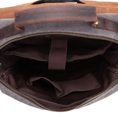 Fashion Male Backpack Leather military Canvas backpack Men backpack women school backpack school bag bagpack rucksack mochila