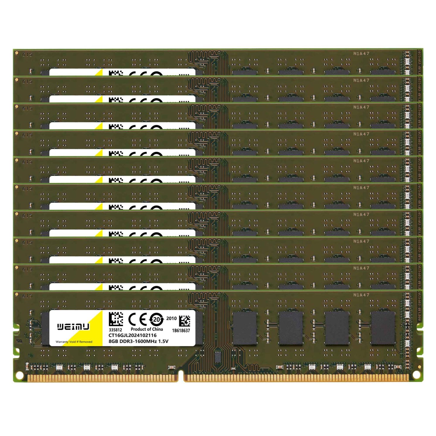 Memória Ram DDR3 4GB 8GB Desktop 1066 1333 1600 1866Mhz PC3 1.5V 8500 10600 12800 240Pinos Non-ECC DIMM Para Intel & AMD