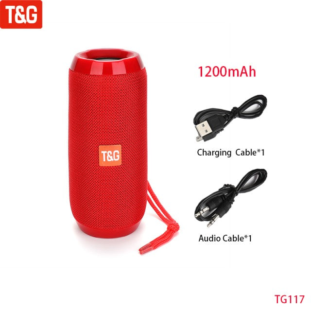 Caixa De Som Bluetooth Portátil Sem Fio Alto-falante Música Subwoofer Rádio FM Áudio Bluetooth Chamada Viva-voz Baffe