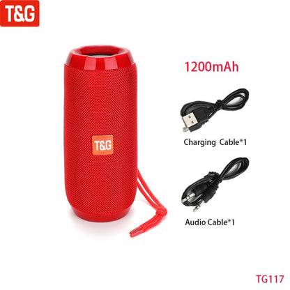 Caixa De Som Bluetooth Portátil Sem Fio Alto-falante Música Subwoofer Rádio FM Áudio Bluetooth Chamada Viva-voz Baffe