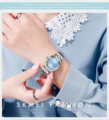 Skmei Japan Movement Luxury Quartz Watches For Women Thin Lady Hour Ladies Reloj Mujer Fashion Simple Quartz Women Watch 1620