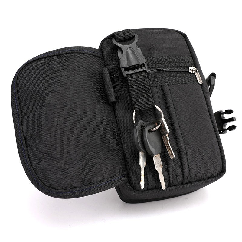 Waist Pack Men's Casual Travel Purse Waterproof Belt Zipper Tactical Outdoor Fanny Pack Phone Pocket Chest Sling Bag