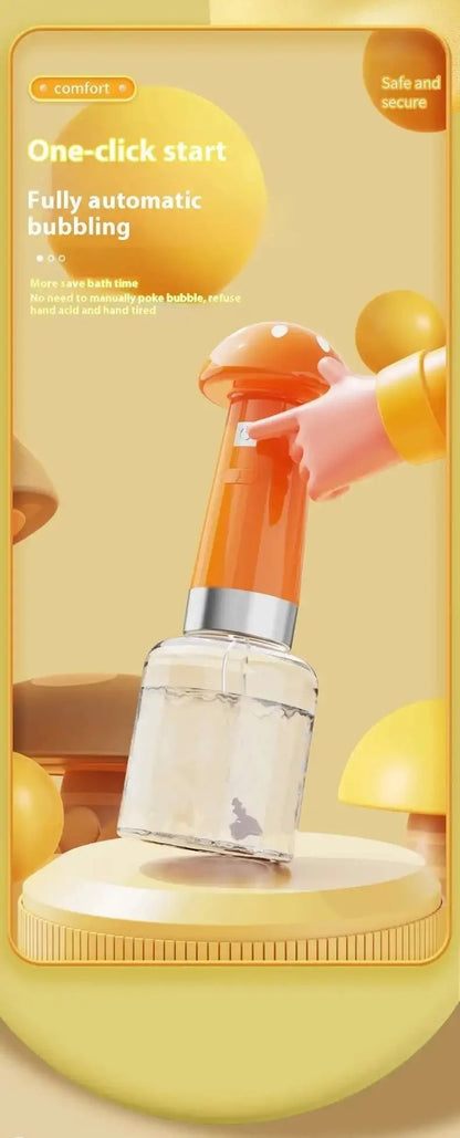 Pet Bubbler Usb Charging Pet Shower Foaming Machine  Automatic Soap Dispenser automatic Pet Washing Bubbler Dog Accessories