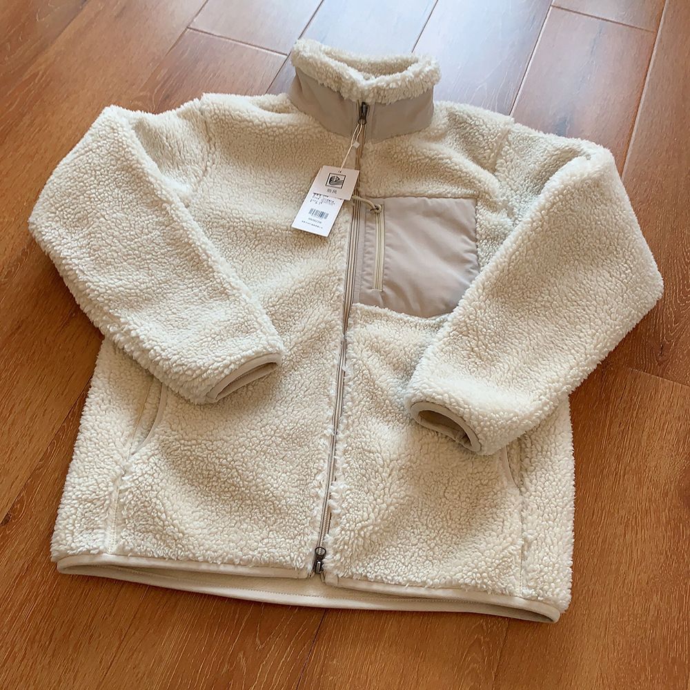 Motorcycle Outdoor Fleece Jacket For Men/Women Double Sided Fleece Thickened Plush Rider Cycling Suit Lamb Wool Windproof Jacket