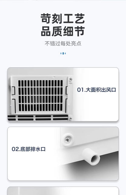 LXC ar condicionado máquina integrada de aquecimento e resfriamento simples sem unidade externa, ar condicionado pequeno doméstico frio