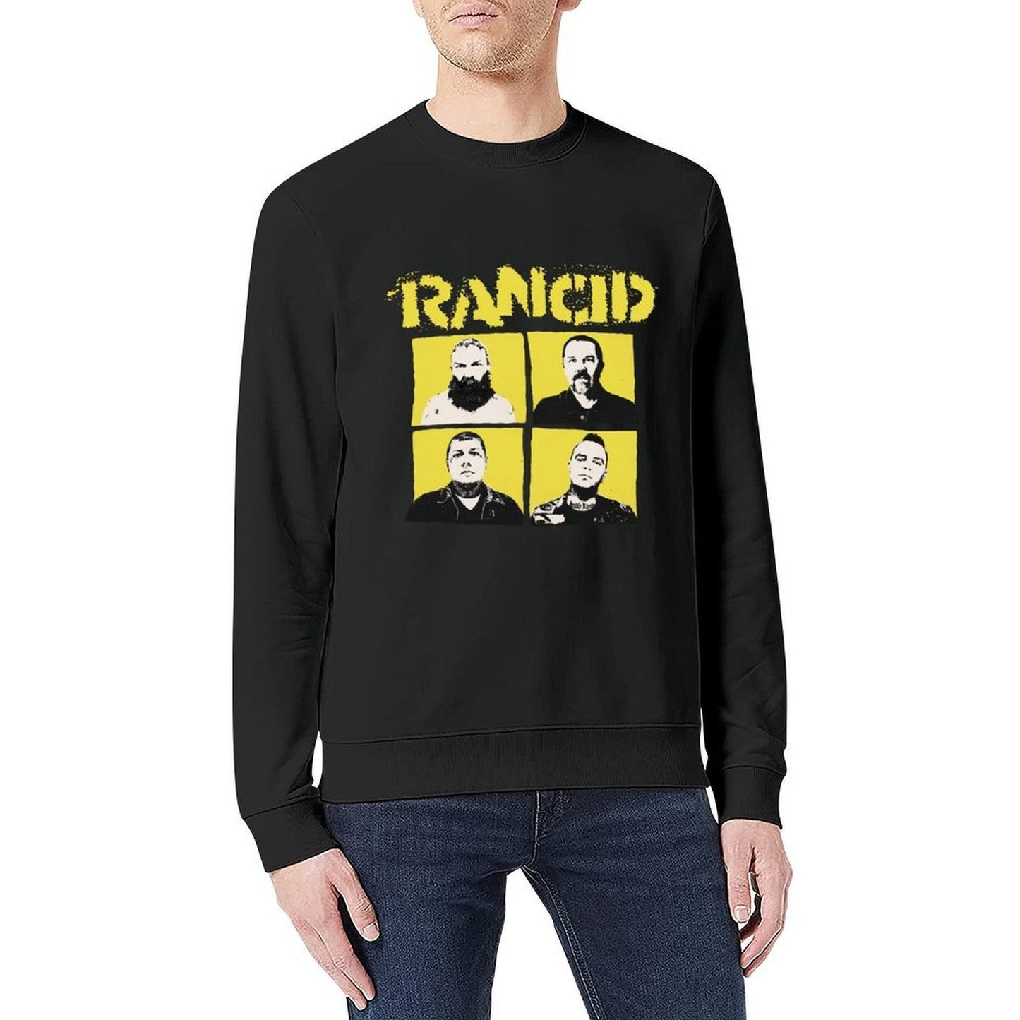 Rancid Members punk rock art Pullover autumn new products men clothes men's clothes men's coat hooded sweatshirt for men