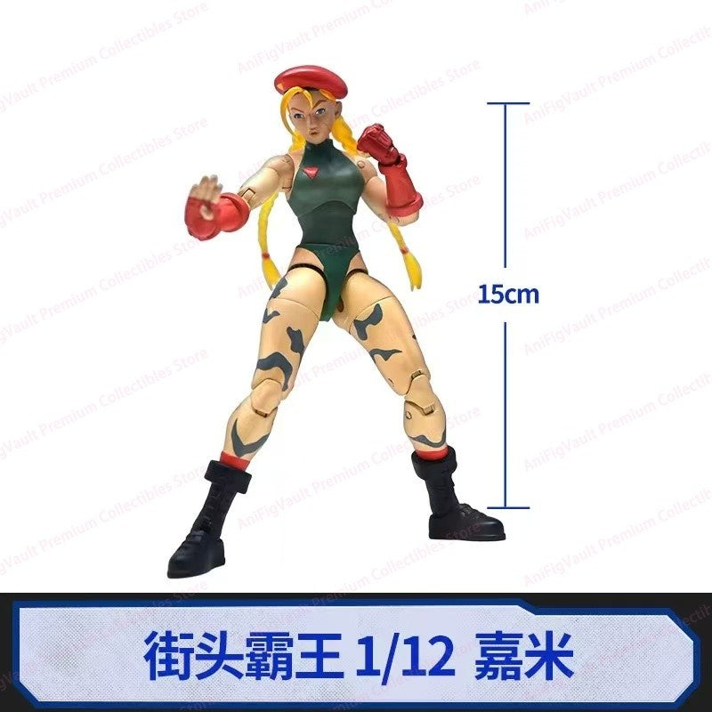 JADA Street Fighter 1/12 JADA Boneco Articulado Deejay Brinquedo Figura