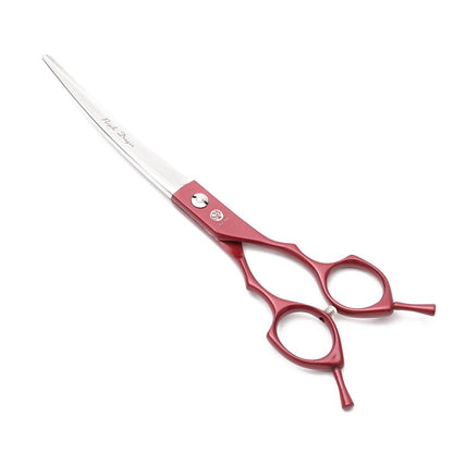 Purple Dragon 6.5" 7" Japão 440C Tesouras de Tosa para Cães Tesouras Retas Tesouras Desbastadoras Tesouras Curvas para Cima/Baixo Tesouras para Animais de Estimação Z4009