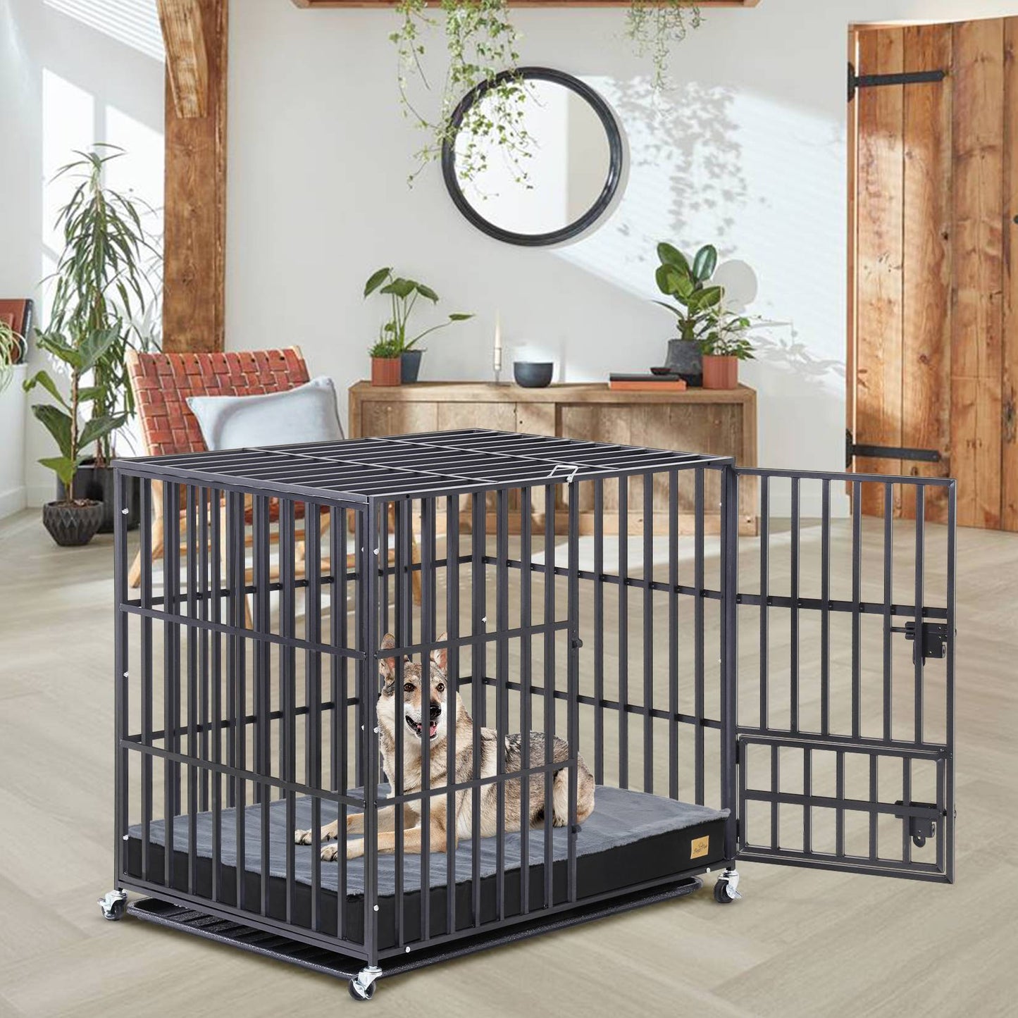 Camas laváveis para cães grandes Confortável Cama ortopédica para cães de espuma Travesseiro para animais de estimação Cama para cães de canil