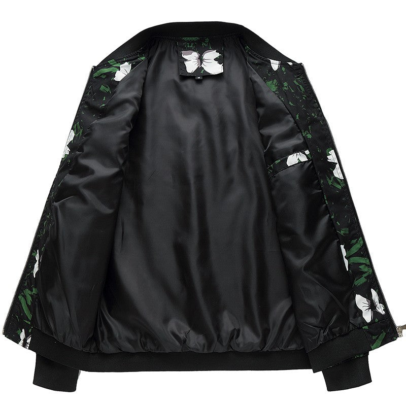 Spring, Autumn and Seasonal Boys' Floral Jacket, Large Size Urban Casual Coat Multi-color Available