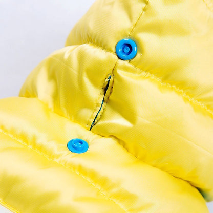 Casaco Acolchoado de Inverno para Cães, Jaqueta de Cachorro Quente e Macia, Roupas Fashion para Filhotes, Casaco Fofo para Gatos, Roupas para Pets, Roupas para Bulldog Francês