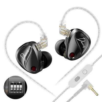 KZ Duonic HiFi Earphones with Super Stroke Three Magnetic Planar Driver HM Acoustic Tuning