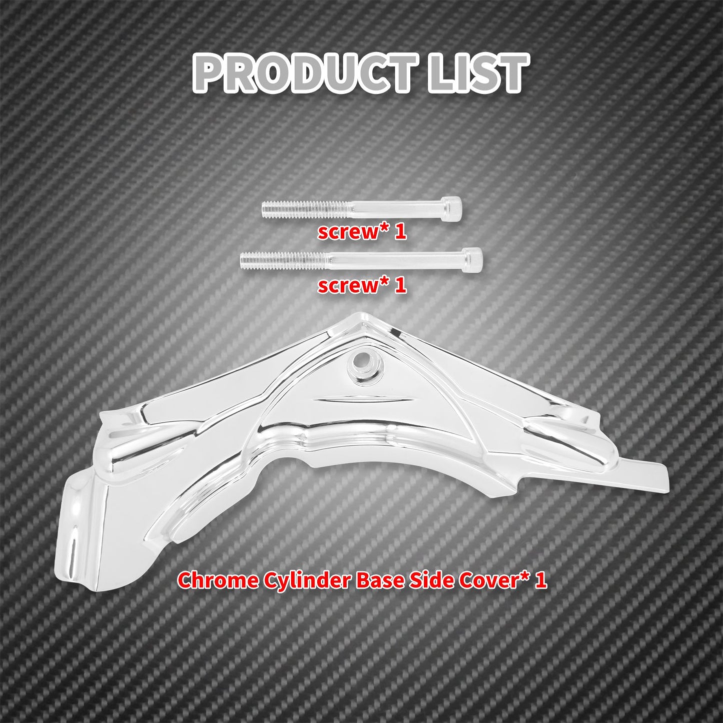Tampa Lateral da Base do Cilindro da Motocicleta Carenagem Para Harley Touring Road King FLHR Electra Street Glide FLTRX FHLX 2007-2016