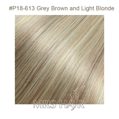 Mini Extensões de Cabelo Humano Natural com Fita Adesiva 3x0.8cm Fita Invisível 10un/pacote Para Cabelo LateralEnvio dos EUA
