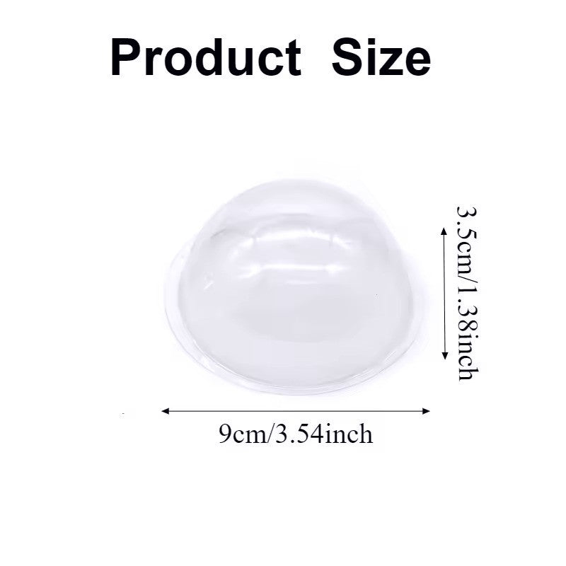 10/20/50/100PCS Plastic Transparent Hemisphere Cover DIY Candy Dome Set Christmas Halloween Party Toys Gift Packaging Cover