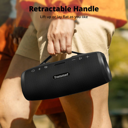 Tronsmart Mirtune S100 Speaker Bluetooth Powerful Speaker with 50W, IPX7 Waterproof, Retractable Handle, Built-in Powerbank