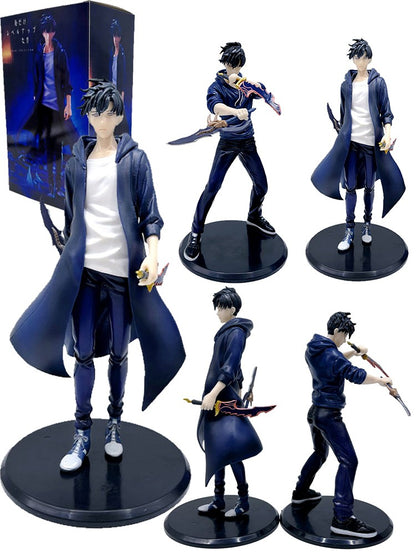 Venda Imperdível Solo Leveling Shadow King Sung Jinwoo Cheng Xiaoyu Modelo Portátil Enfeite de Mesa Action Figure Coleção de Anime Presente