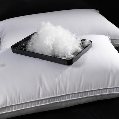100% Real Goose Down Pillow 95% Fill Power 750+ FP 1200TC - Queen King Standard Size Pillow Down
