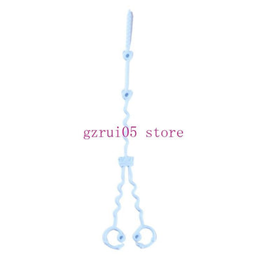 W89E Silicone Pacifier Chain Teething Toy Lanyard Rope Drop Prevention Baby Pacifier Holder Leash Infant Nursing Essential