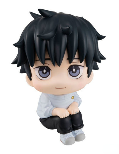 10cm Jujutsu Kaisen Anime Figure Look Up Versão Q Satoru Gojo/Geto Suguru Boneco de Ação Fushiguro Toji/Okkotsu Yuta Estatueta