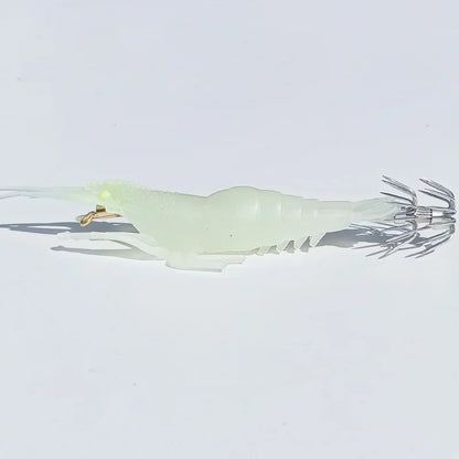 1 unidade 10g 11cm Camarão Macio Isca de Pesca Luminosa Polvo Lula Choco Isca Artificial pesca Apetrechos de Pesca