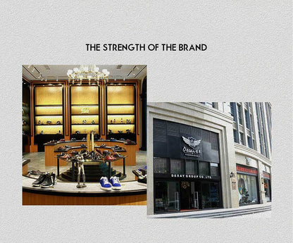 New Brand Genuine Leather Business Dress Shoes Men Formal Wear Casual British Large Size Leather Shoes Pointed Toe Oxfords