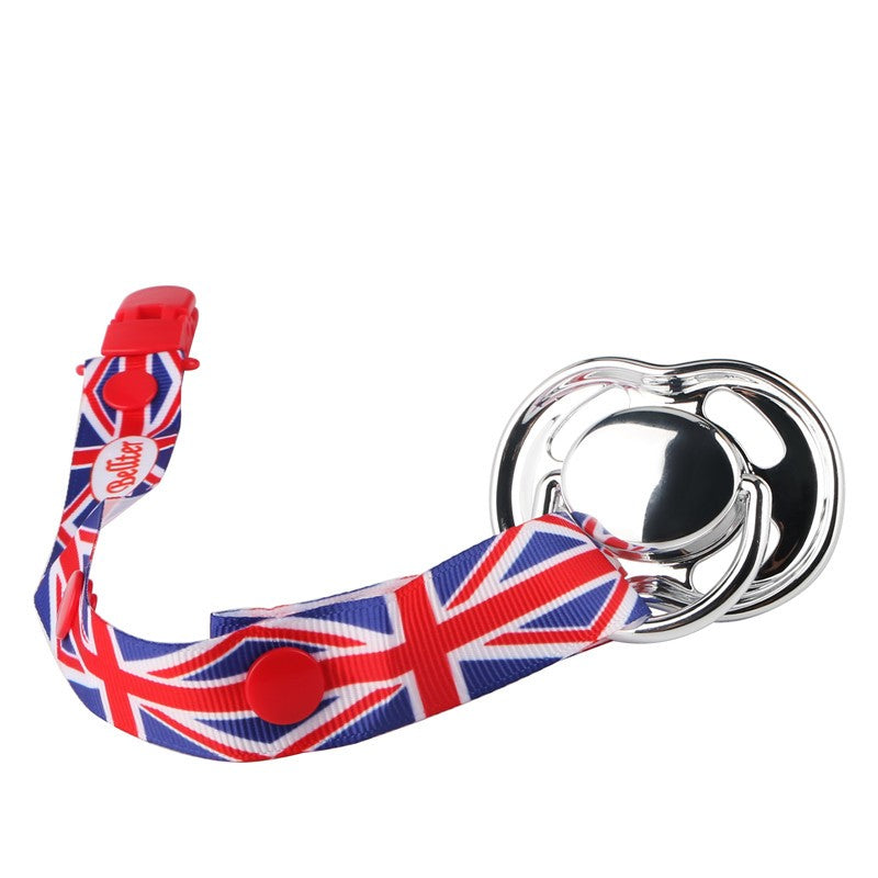 MIYOCAR BPA free CPSIA/CPSC PASS gold sliver pacifier with box set ideal gift for baby unique in the world bling pacifier